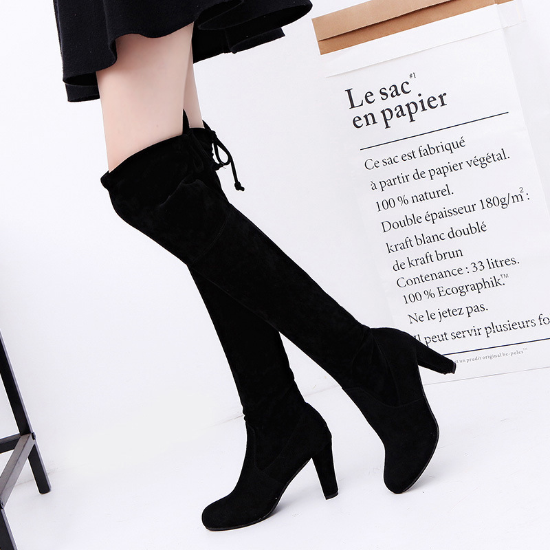 Women's Boots Stretch Fabric O - Knee High Sock Women recensie en prijs