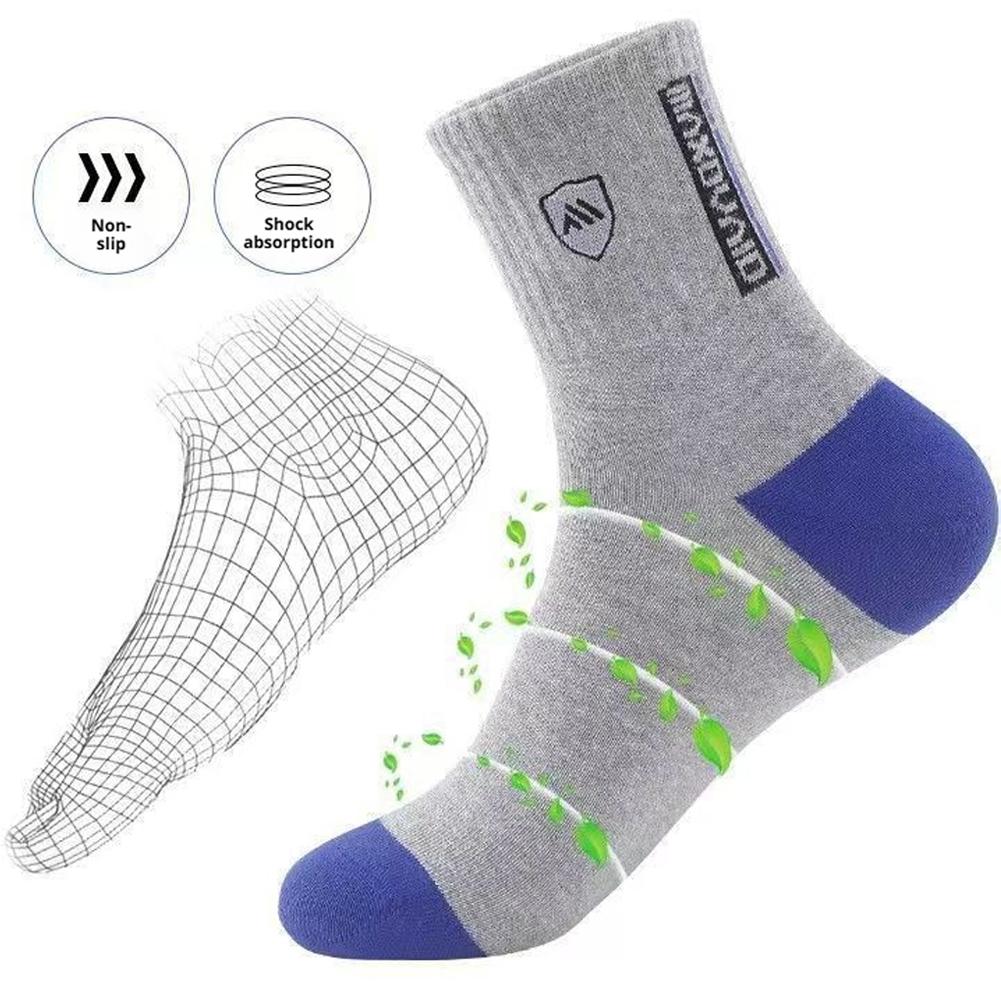 5 Pairs Men's Anti Odor & Anti - Cotton Crew Sock Pack recensie en prijs
