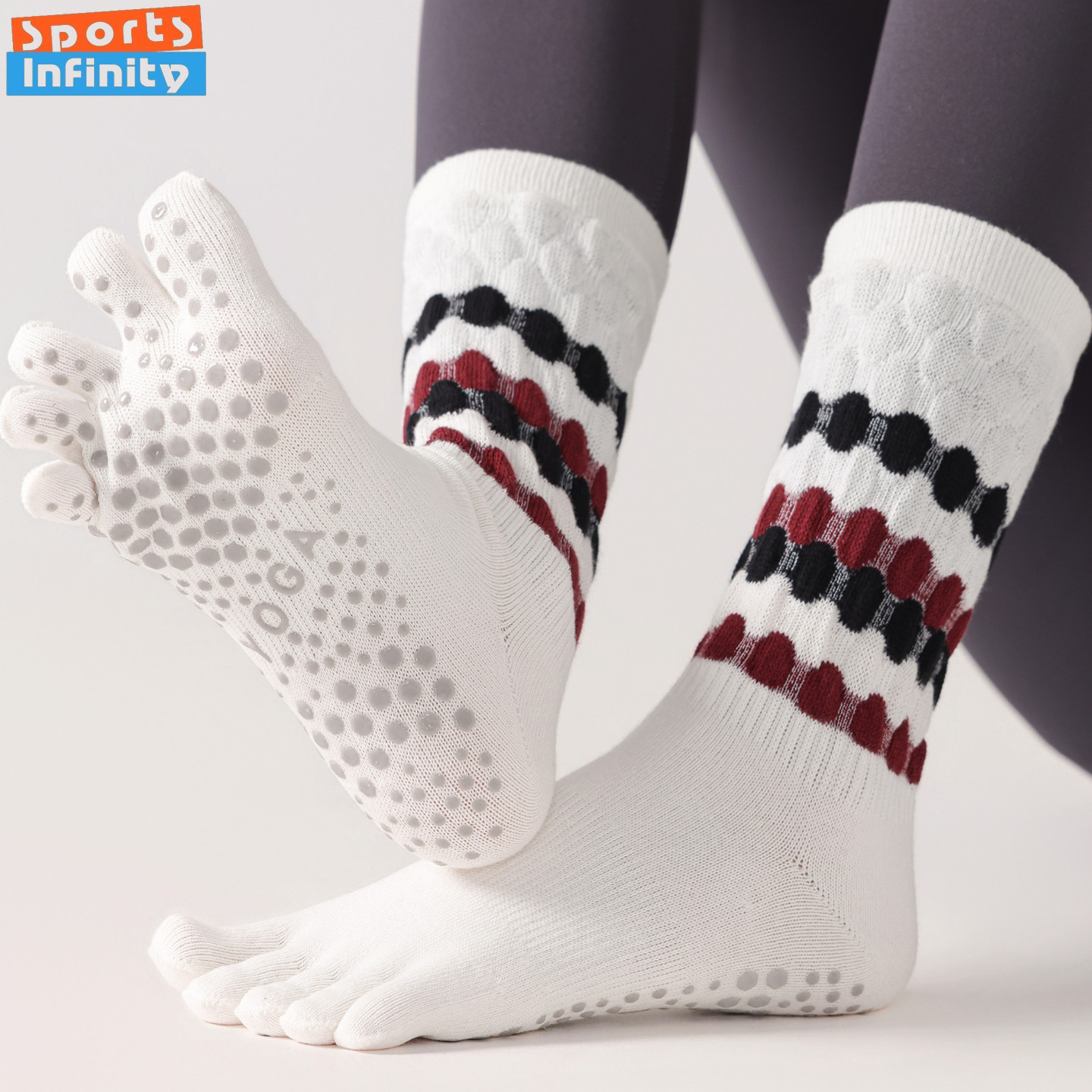 Fashion Five Finger Yoga Socks - Toe Sock Split recensie en prijs