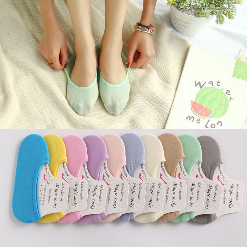 Summer Thin Colorful Girl Invi - Invisibility Sock Loafer recensie en prijs