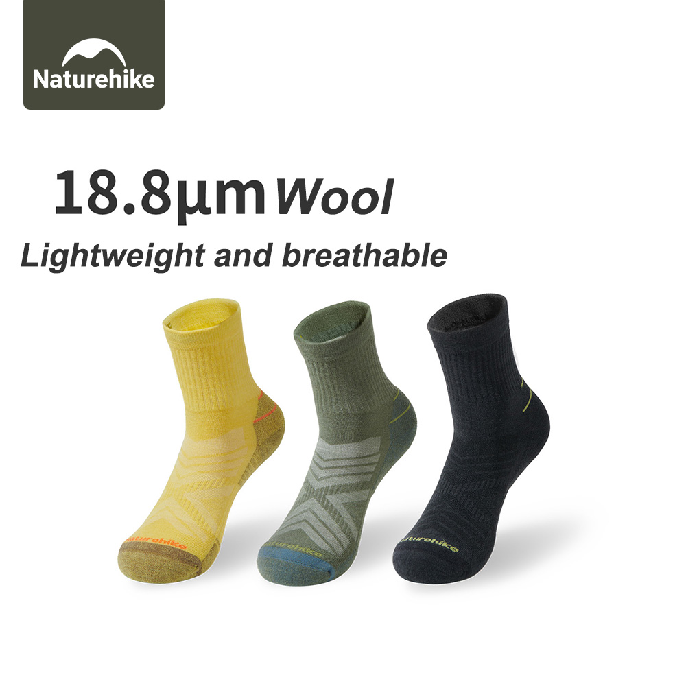 Naturehike Sport Socks Man Soc - Wool Hiking Sock recensie en prijs