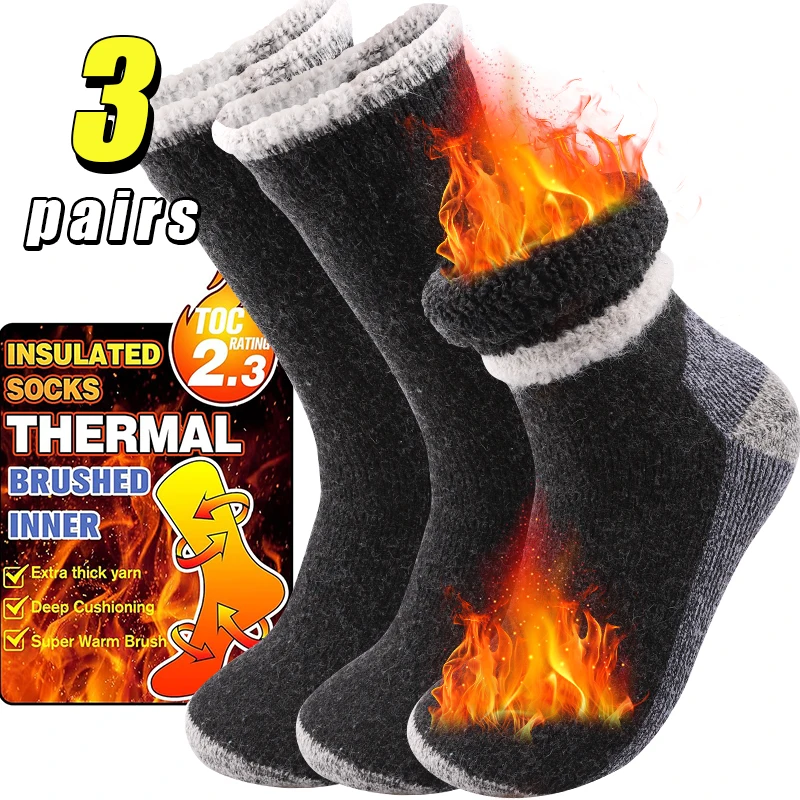 3Pairs High-Quality Thicken Wi - Thermal Sock Winter recensie en prijs