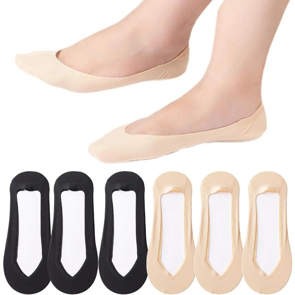 6 Pairs No Show Socks Women An - Invisibility Sock Loafer recensie en prijs