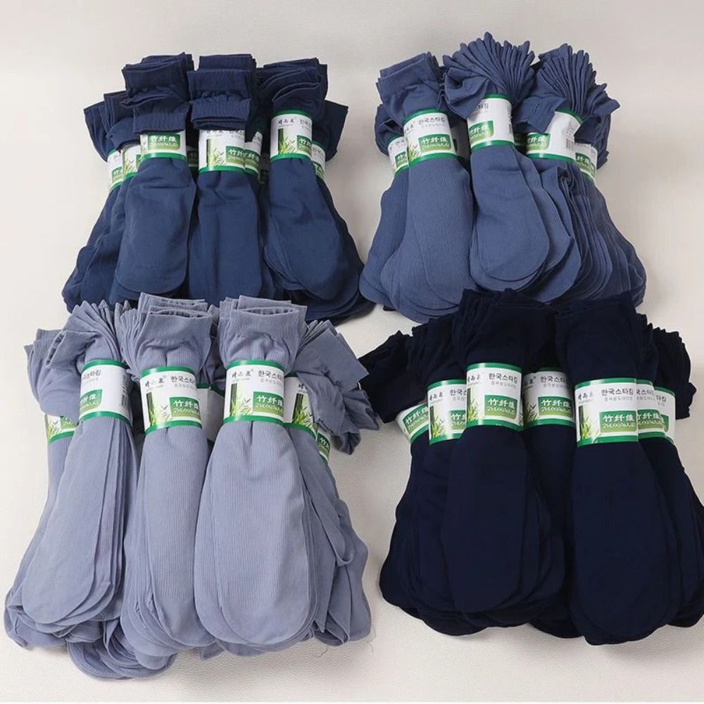 10pairs Men Ice Silk Socks Sum - Silk Sock Bamboo recensie en prijs