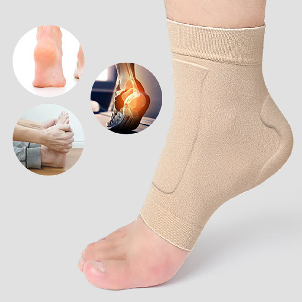 1Pair Boot Bumper Gel Pad Slee - Ankle Brace Sock recensie en prijs