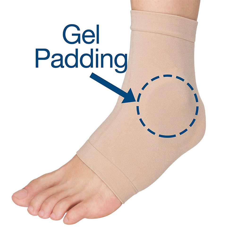 1Pair Boot Bumper Gel Pad Slee - Ankle Brace Sock recensie en prijs