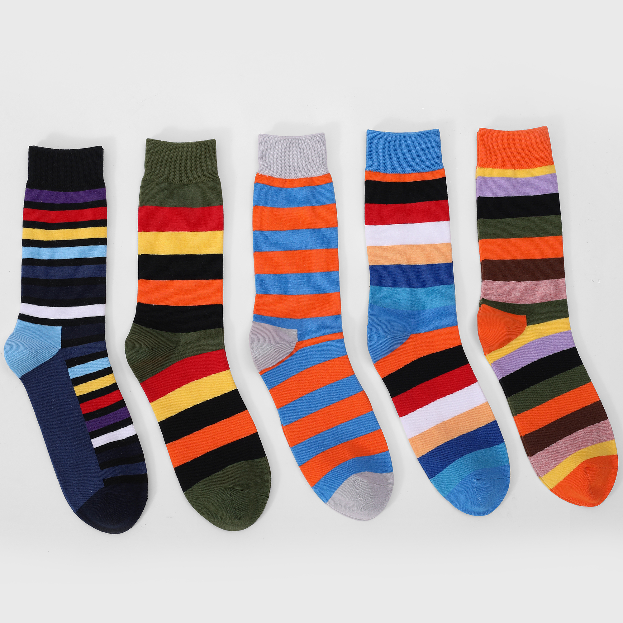 5Pairs Mens Fun Dress Socks, P - Cotton Crew Sock Pack recensie en prijs