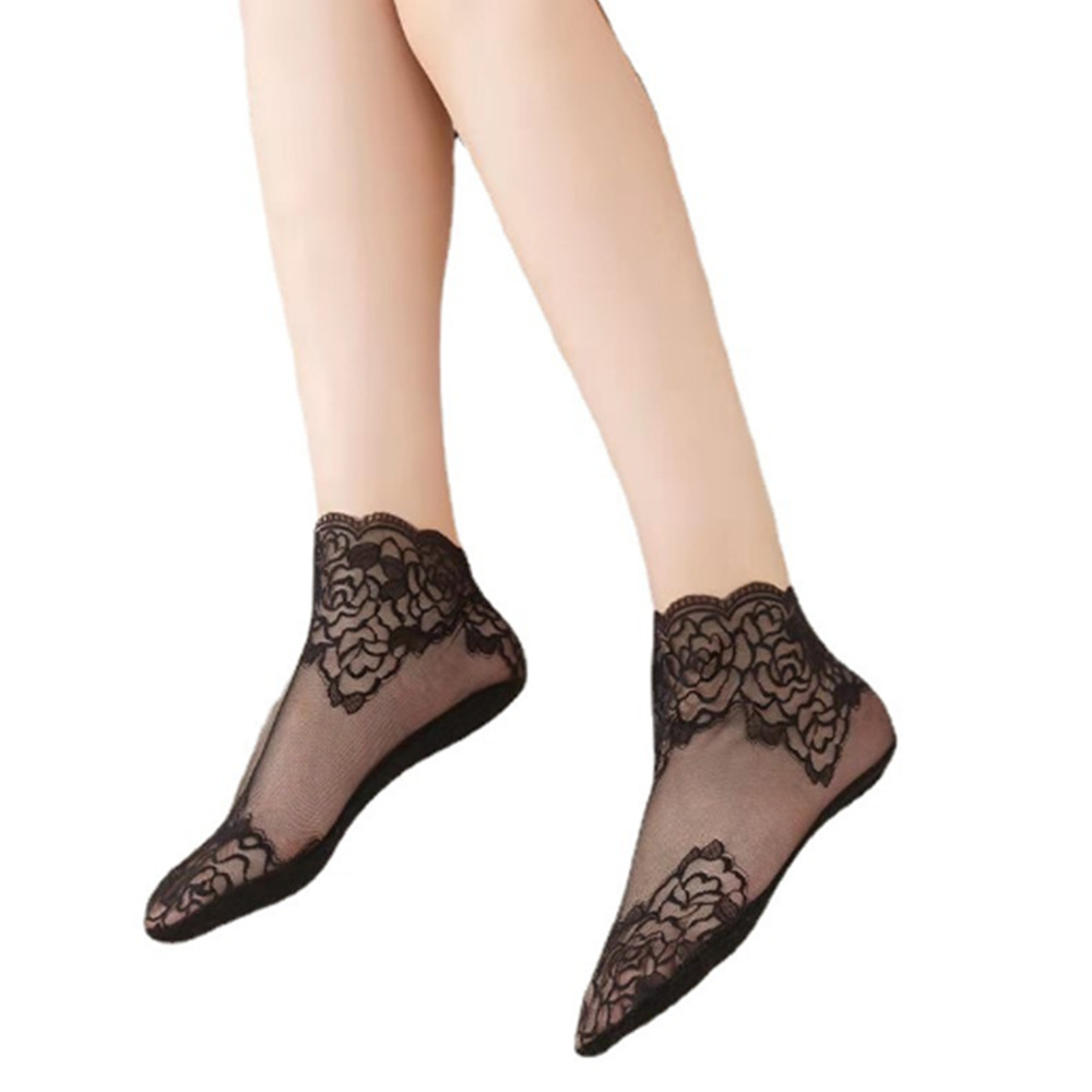 woman Lace rose thin socks Loa - Invisibility Sock Loafer recensie en prijs