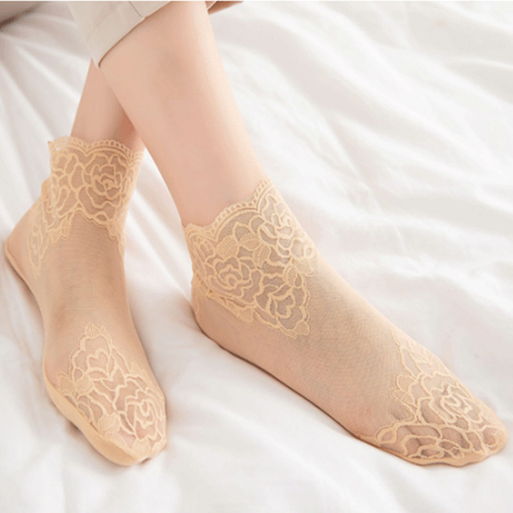 woman Lace rose thin socks Loa - Invisibility Sock Loafer recensie en prijs