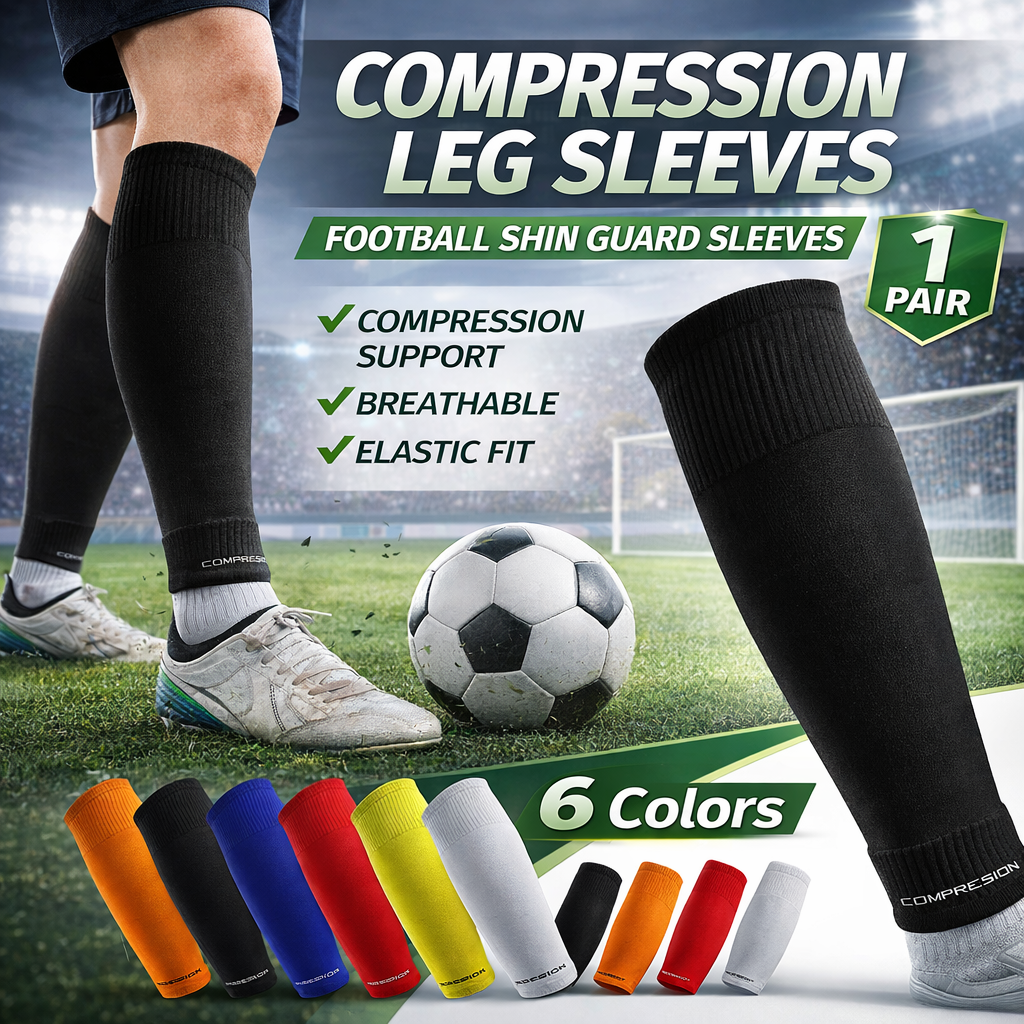 1 Pair Soccer Leg Sleeves Comp - Compression Sleeve Calf recensie en prijs