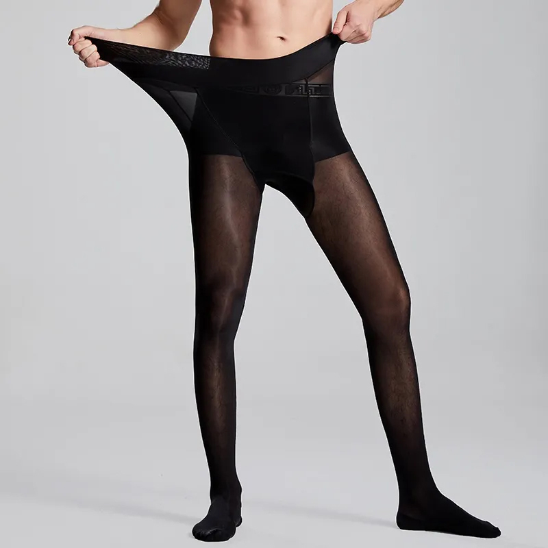 Plus Size Men Sexy Sheer Black - Tights Pantyhose Sheer recensie en prijs