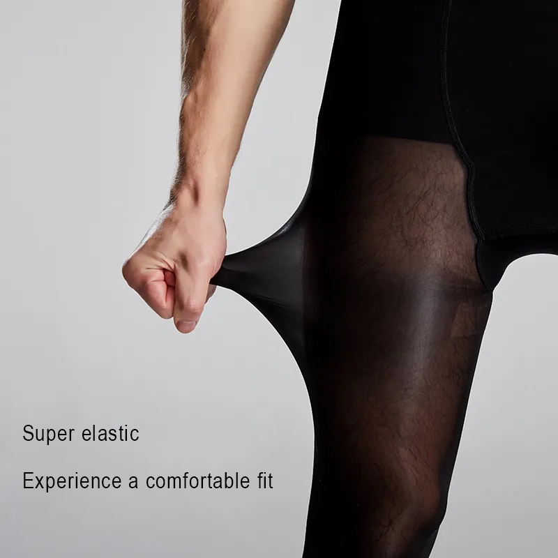 Plus Size Men Sexy Sheer Black - Tights Pantyhose Sheer recensie en prijs