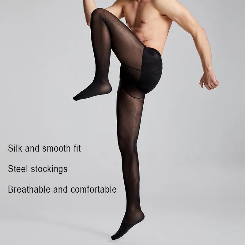 Plus Size Men Sexy Sheer Black - Tights Pantyhose Sheer recensie en prijs