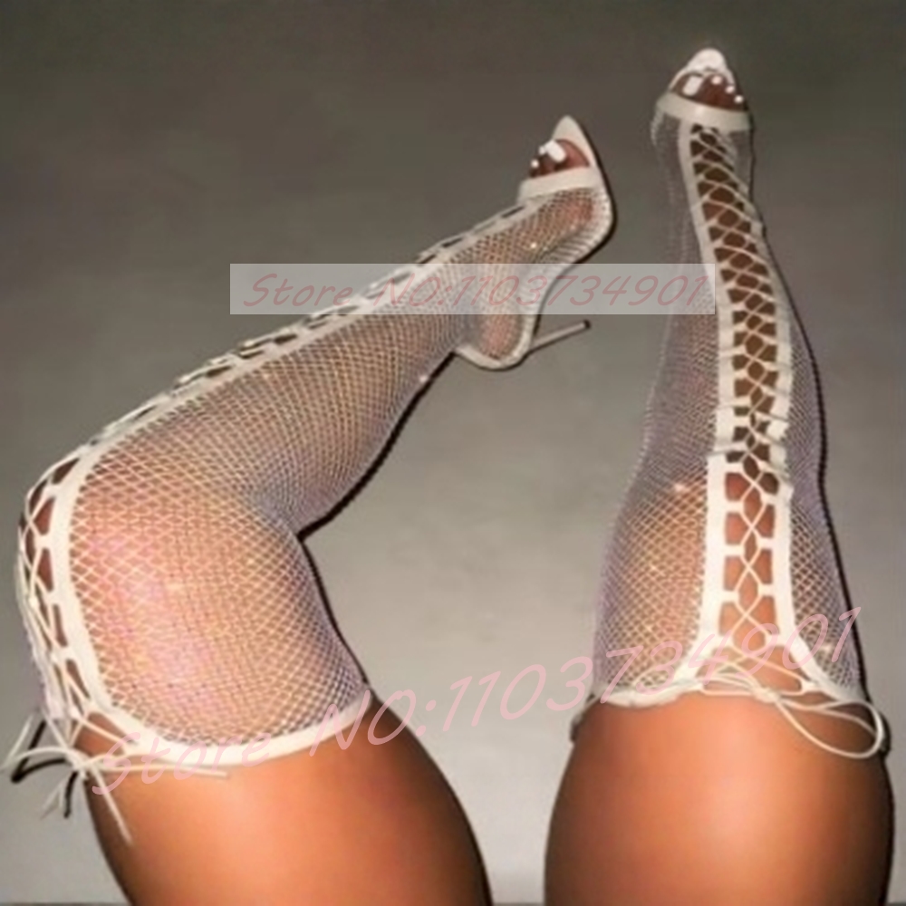 Fishnet Stocking Thigh-High Bo - Fishnet Stocking Women recensie en prijs