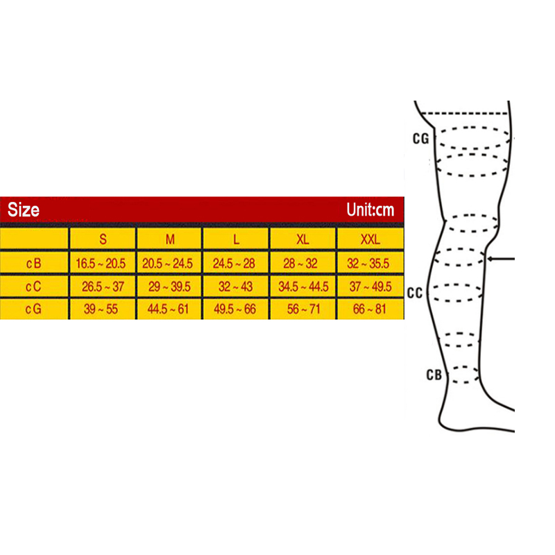 S-XL Compression Stockings Str - Compression Sleeve Calf recensie en prijs