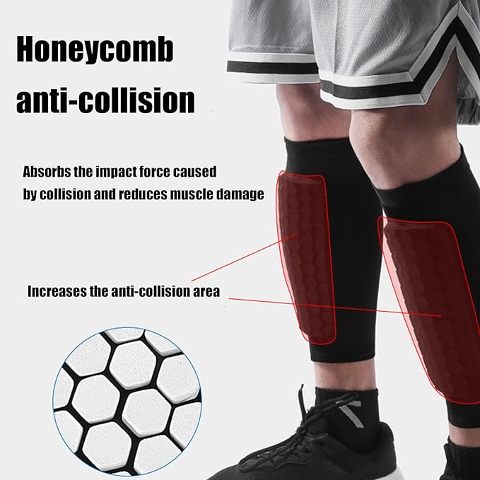 Soccer Shin Guards Shin Guard  - Compression Sleeve Calf recensie en prijs