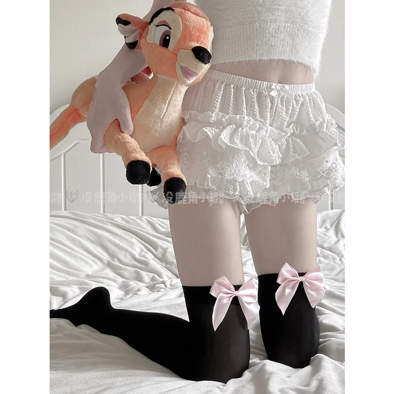 Sexy Women's Hosiery Pink Bow  - Thigh High Sock Stay Up recensie en prijs