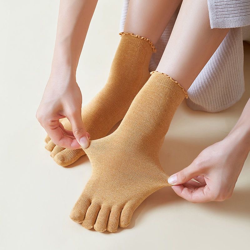 1/5 Pairs Cotton Women Five Fi - Toe Sock Split recensie en prijs