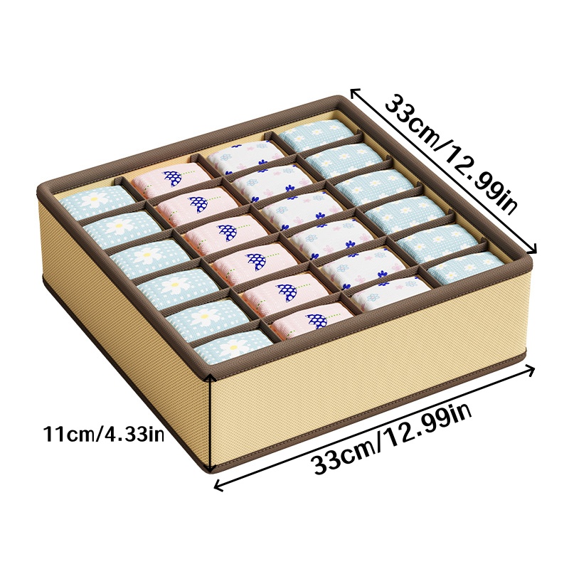 1pc 24grids Cabinet Underwear  - Sock Organizer Tray recensie en prijs