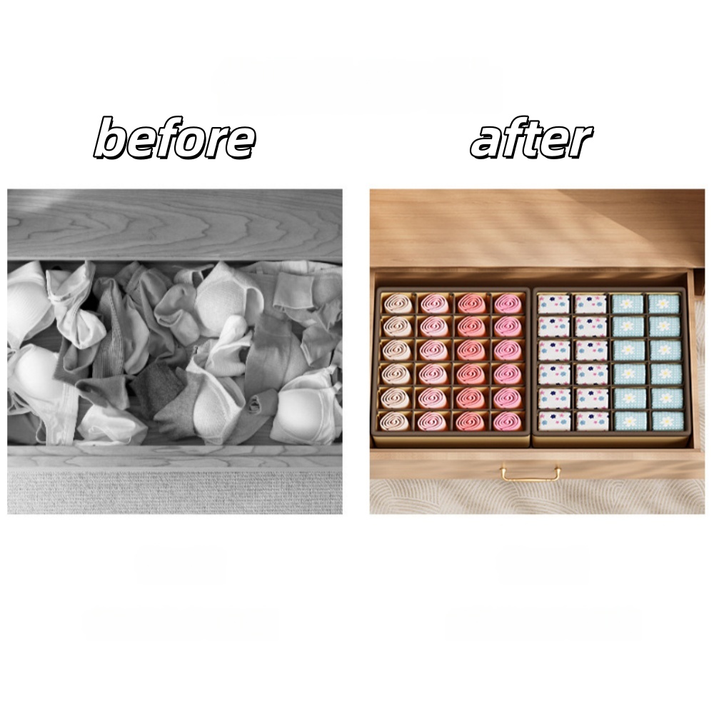 1pc 24grids Cabinet Underwear  - Sock Organizer Tray recensie en prijs