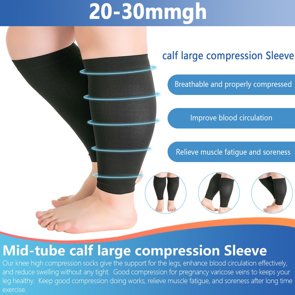 1 Pair Fitness Running Compres - Compression Sleeve Calf recensie en prijs