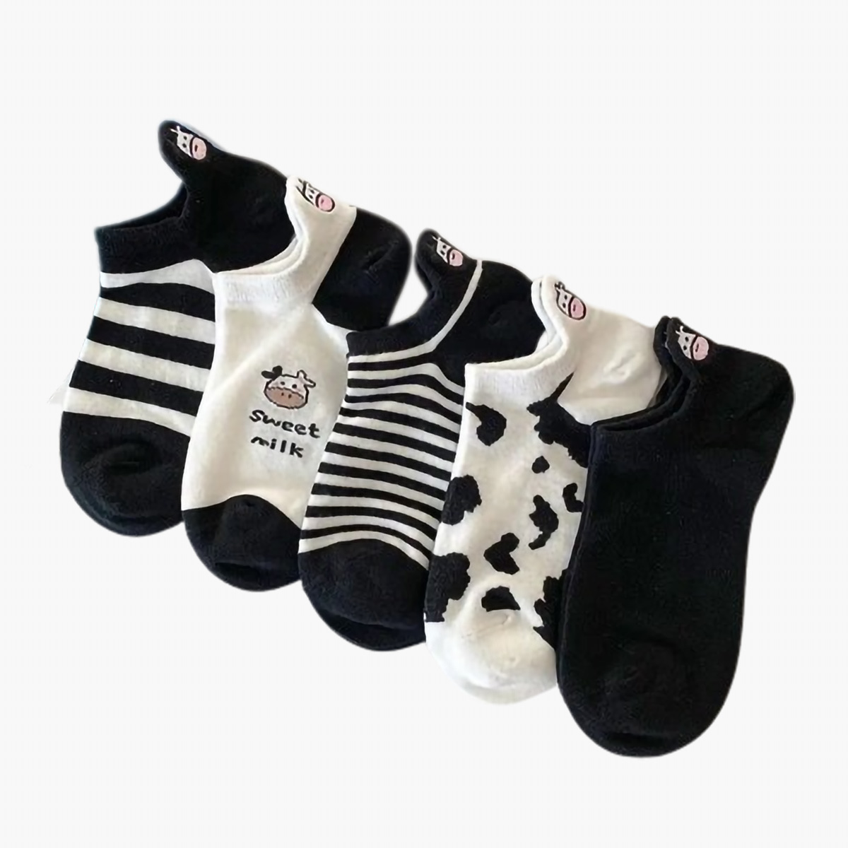 5 Pairs Women Funny Ankle Sock - Ankle Sock Low Cut recensie en prijs