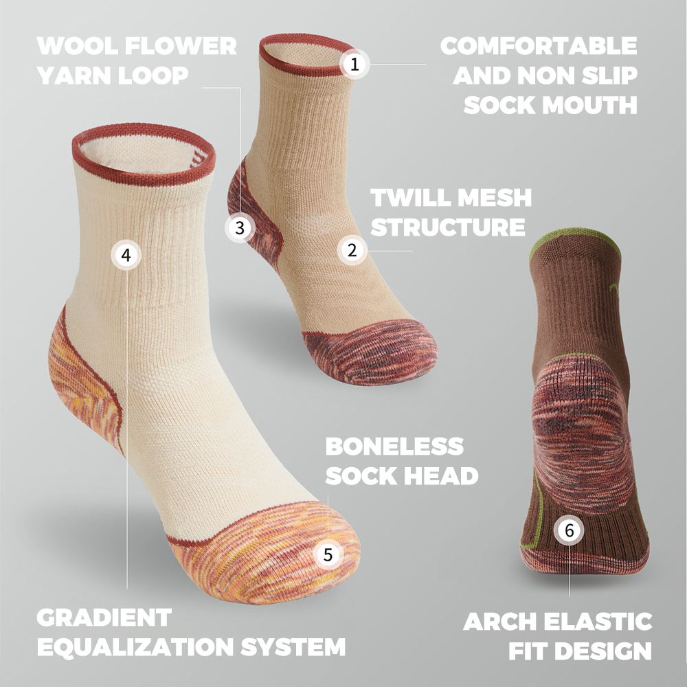 Naturehike Socks Sports Hygros - Wool Hiking Sock recensie en prijs