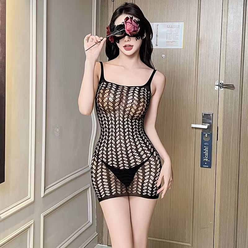 Sexy bodysuit with open crotch - Fishnet Stocking Women recensie en prijs