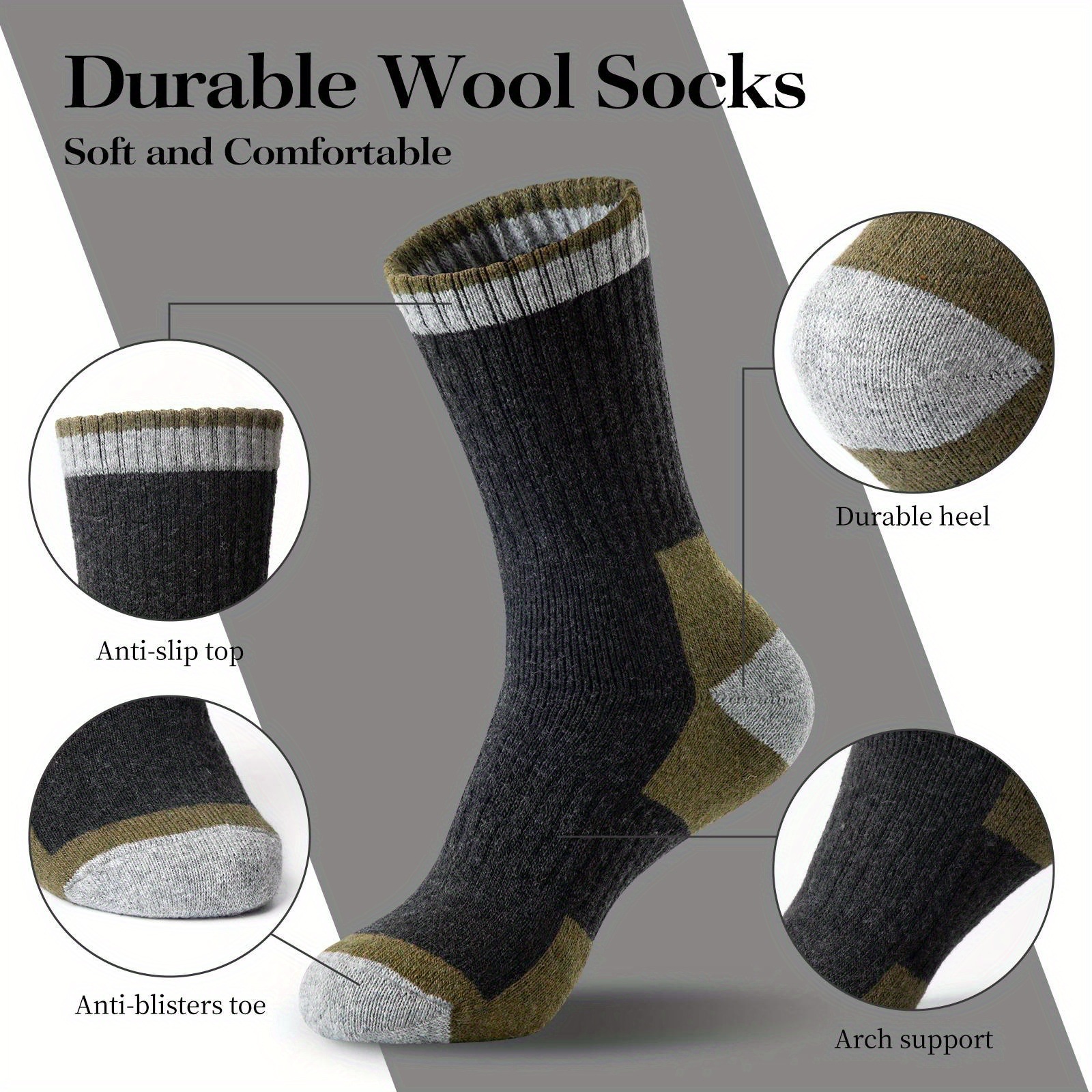 Winter Merino Wool Socks Thick - Wool Hiking Sock recensie en prijs