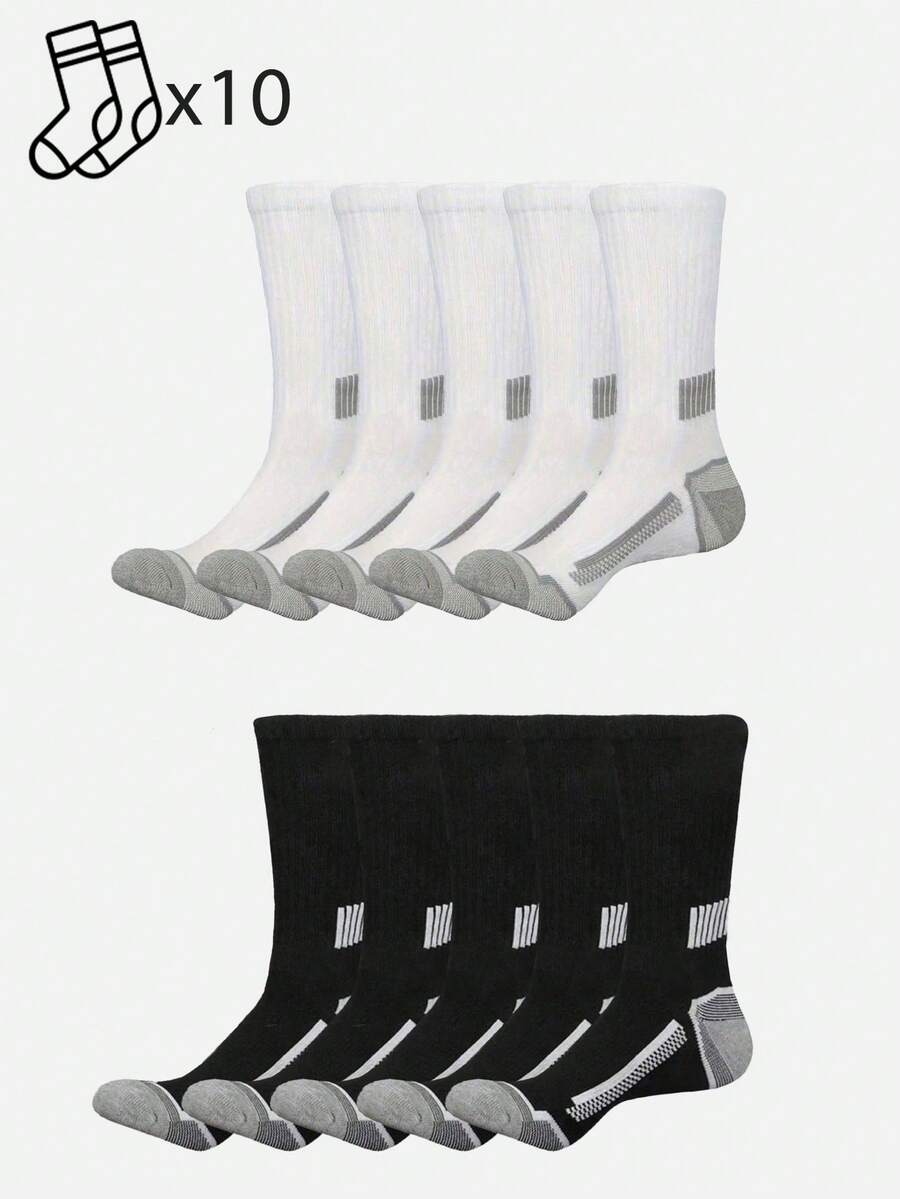 20 Pairs Mens Striped Cushione - Athletic Sock Cushion recensie en prijs