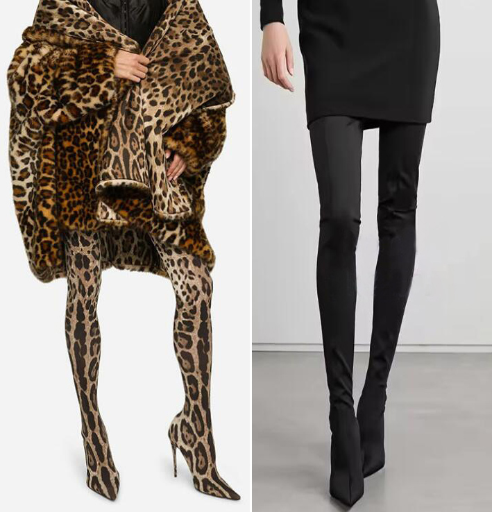 Sexy Leopard Over-the-Knee Str - Knee High Sock Women recensie en prijs