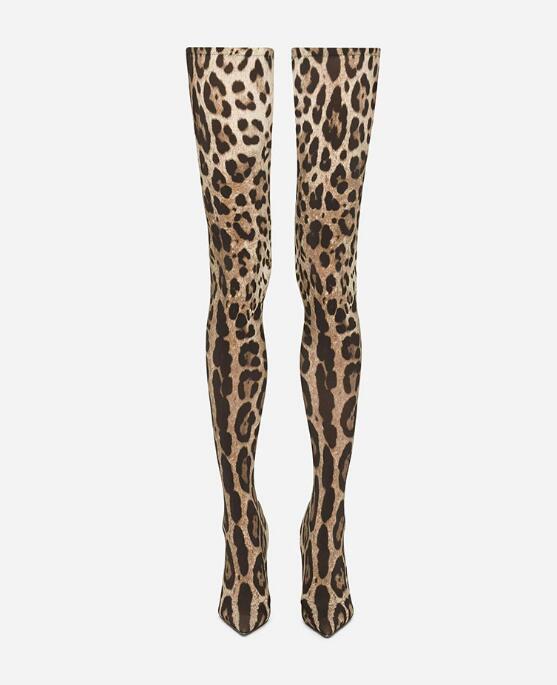 Sexy Leopard Over-the-Knee Str - Knee High Sock Women recensie en prijs
