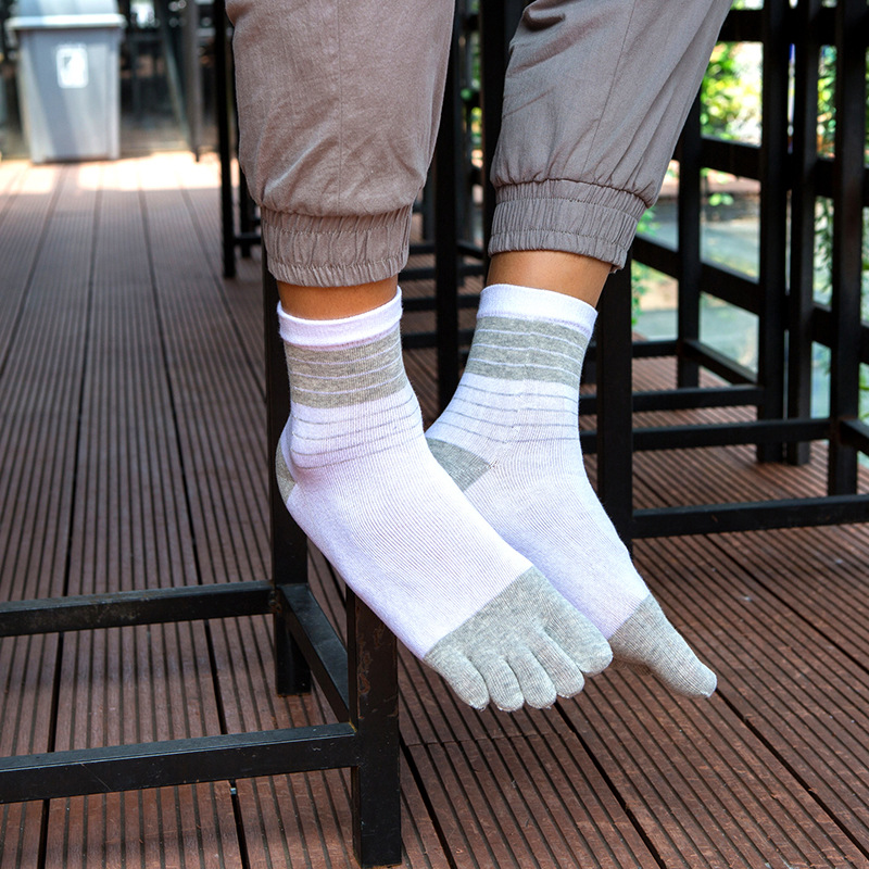 3/5 Pairs Men Five Toe Crew So - Toe Sock Split recensie en prijs