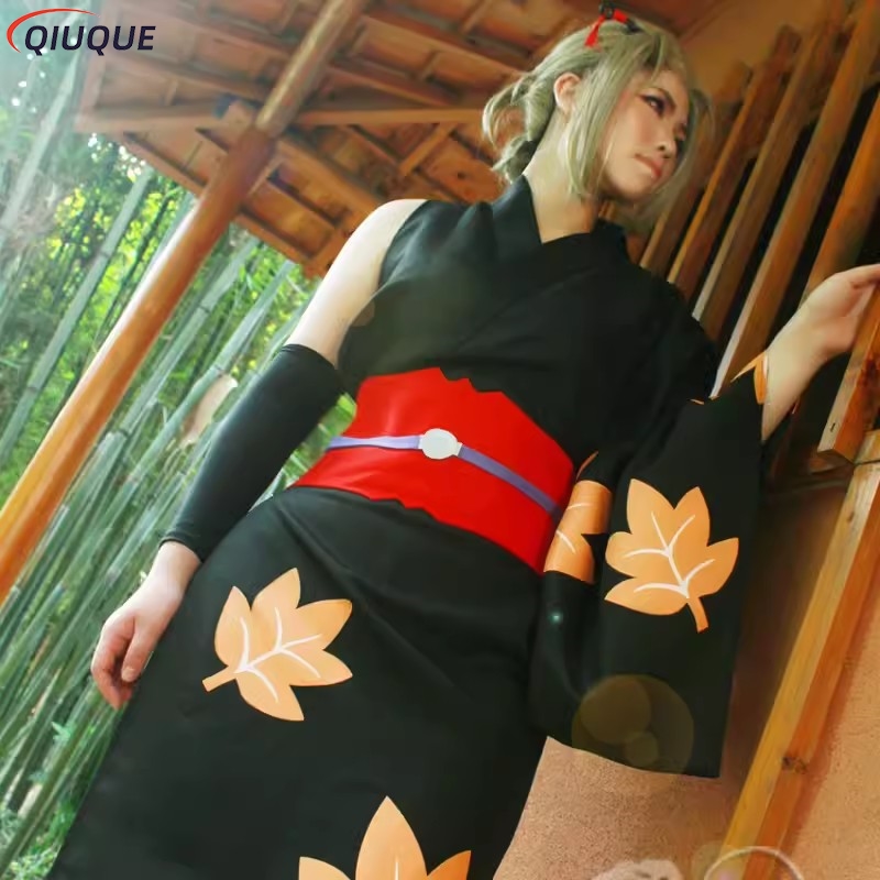 Tsukuyo Cosplay Costume Wig Ku - Fishnet Stocking Women recensie en prijs