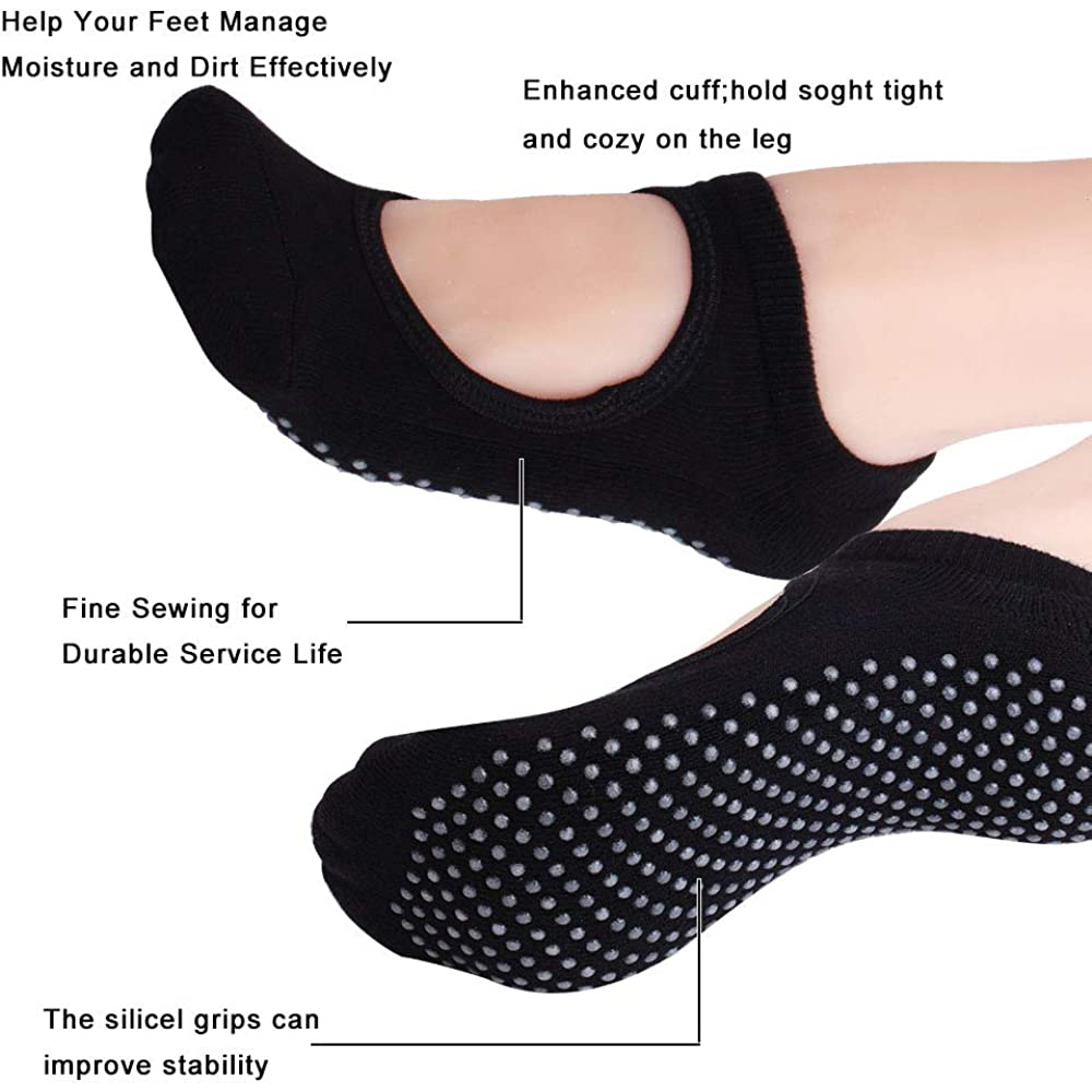 Backless Non-slip Fitness Pila - Grip Sock Yoga recensie en prijs