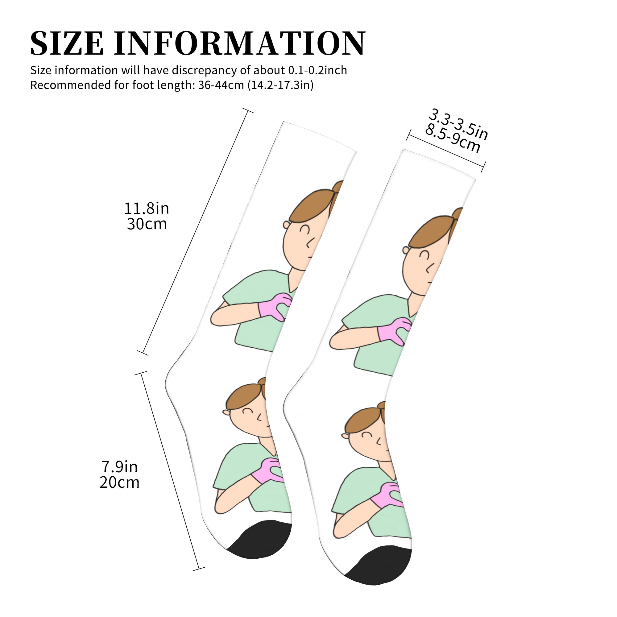 Harajuku Doctor Nurse Medical  - Compression Sock Medical recensie en prijs