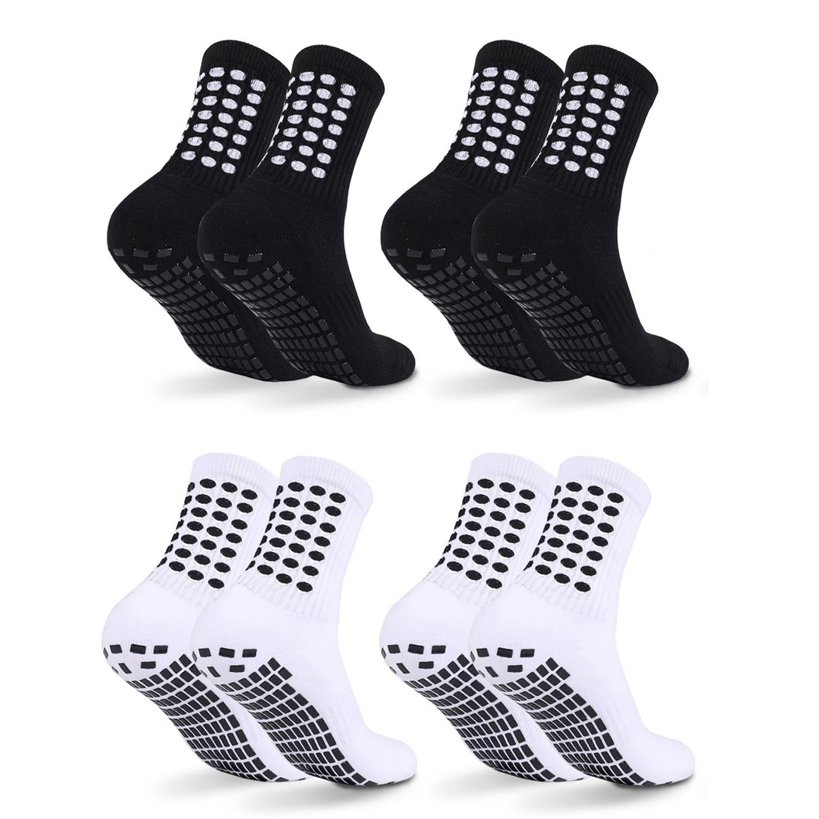 4/8Pairs Kids Grip Soccer Sock - Athletic Sock Cushion recensie en prijs