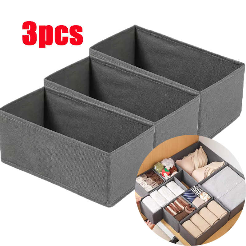 3PC Fabric Underwear Storage B - Sock Organizer Tray recensie en prijs