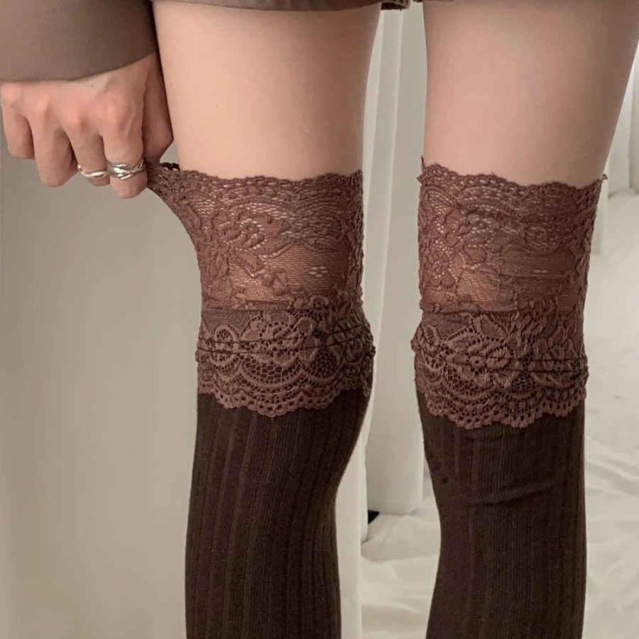 Soft Cotton Thigh High Socks,  - Boot Sock Slouchy recensie en prijs