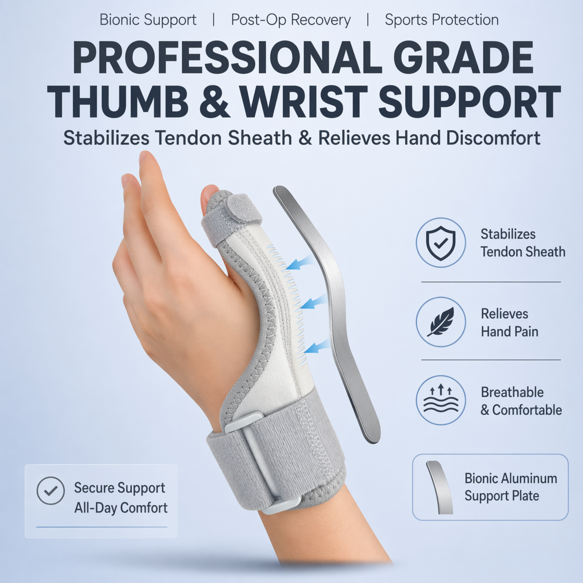Trigger Thumb Immobilizer Spli - Ankle Brace Sock recensie en prijs