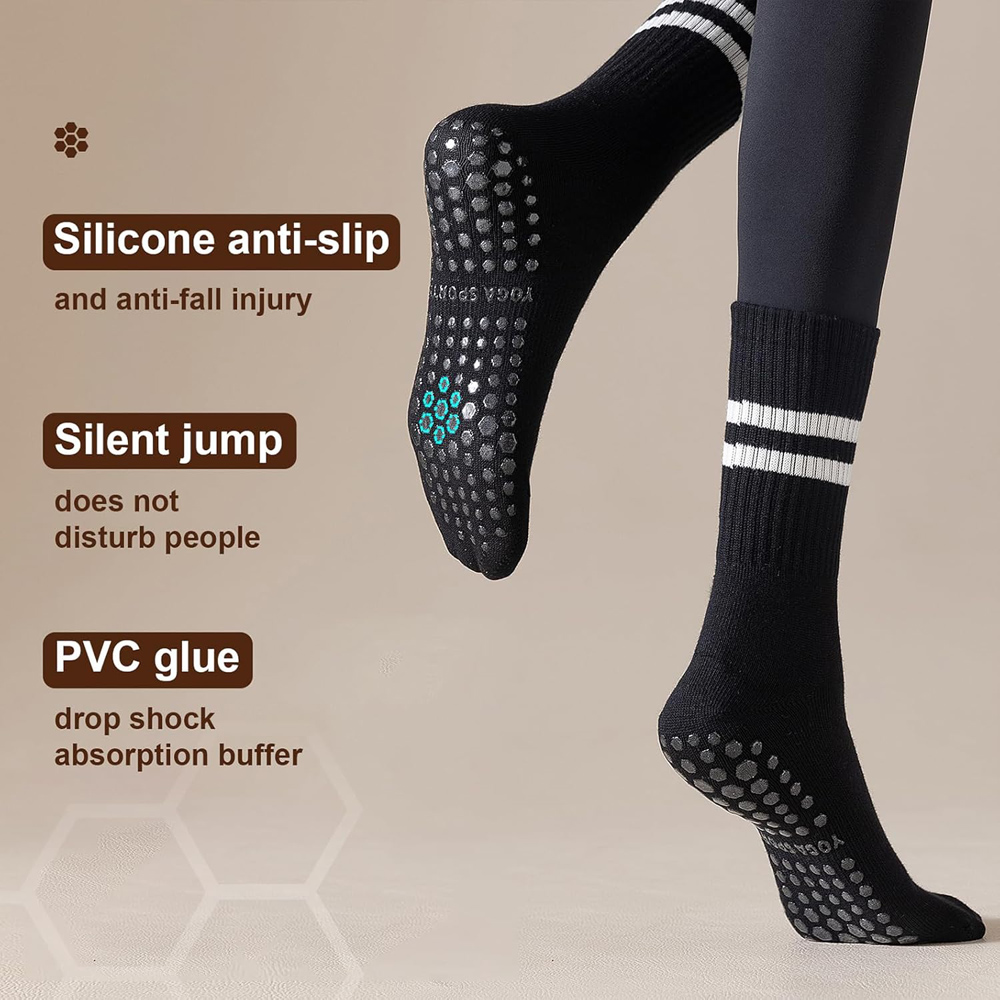 Yoga Pilates Socks with Grips  - Grip Sock Yoga recensie en prijs