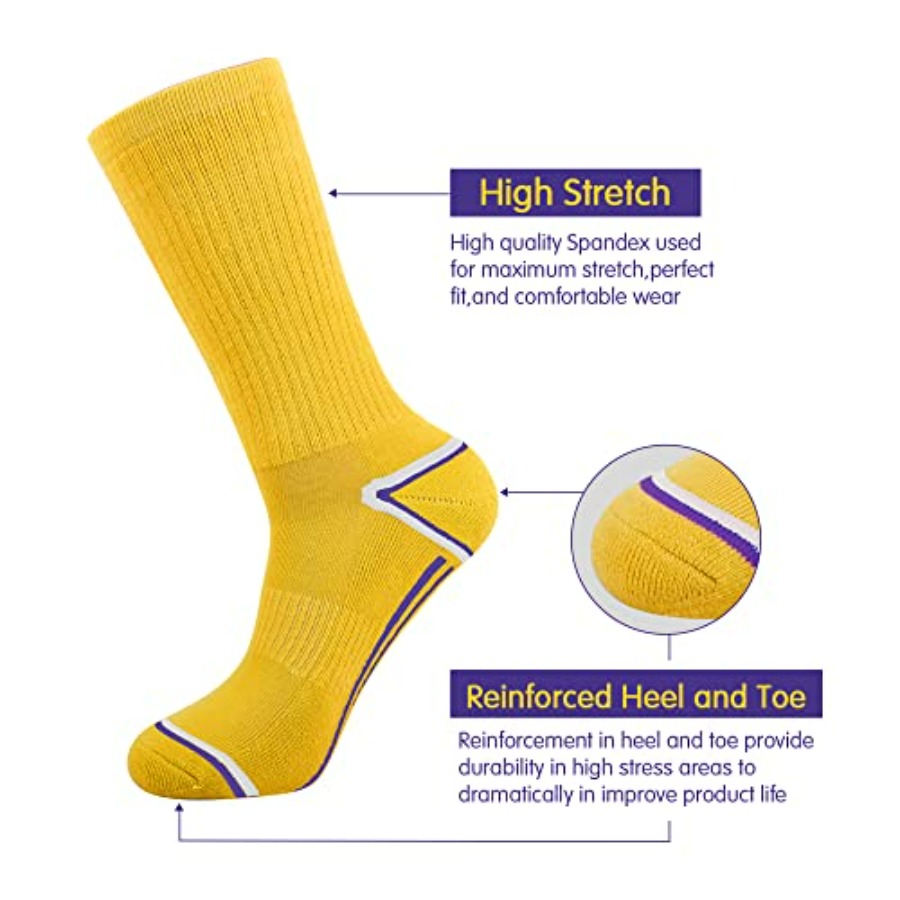 Mens 6 Pack Athletic Performan - Athletic Sock Cushion recensie en prijs