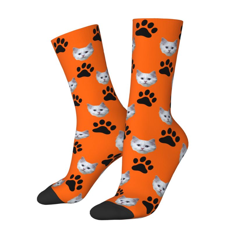 Custom Personalized Cat Head F - Dress Sock Men recensie en prijs