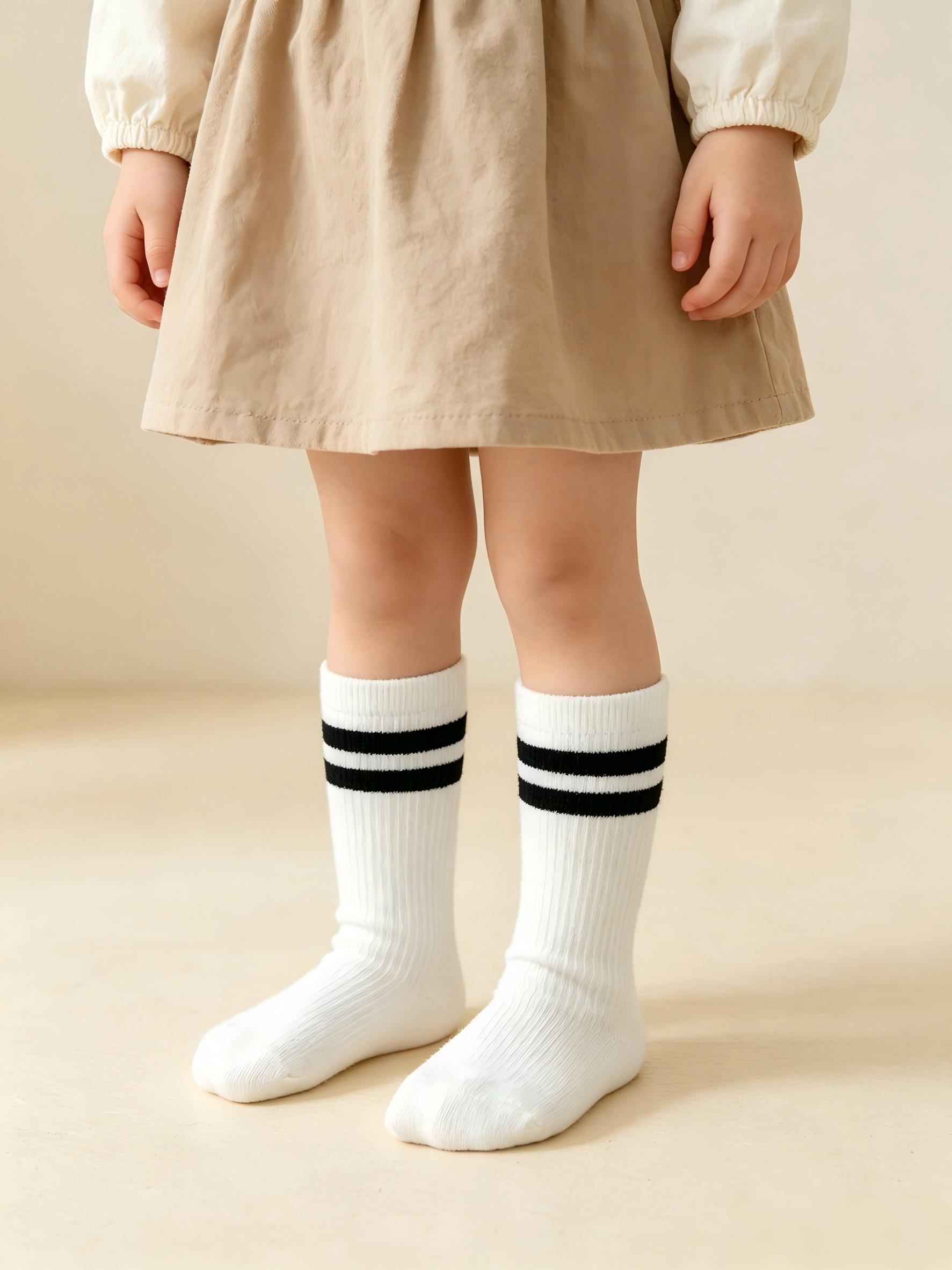 4-Pack Baby Toddler Striped Cr - Cotton Crew Sock Pack recensie en prijs