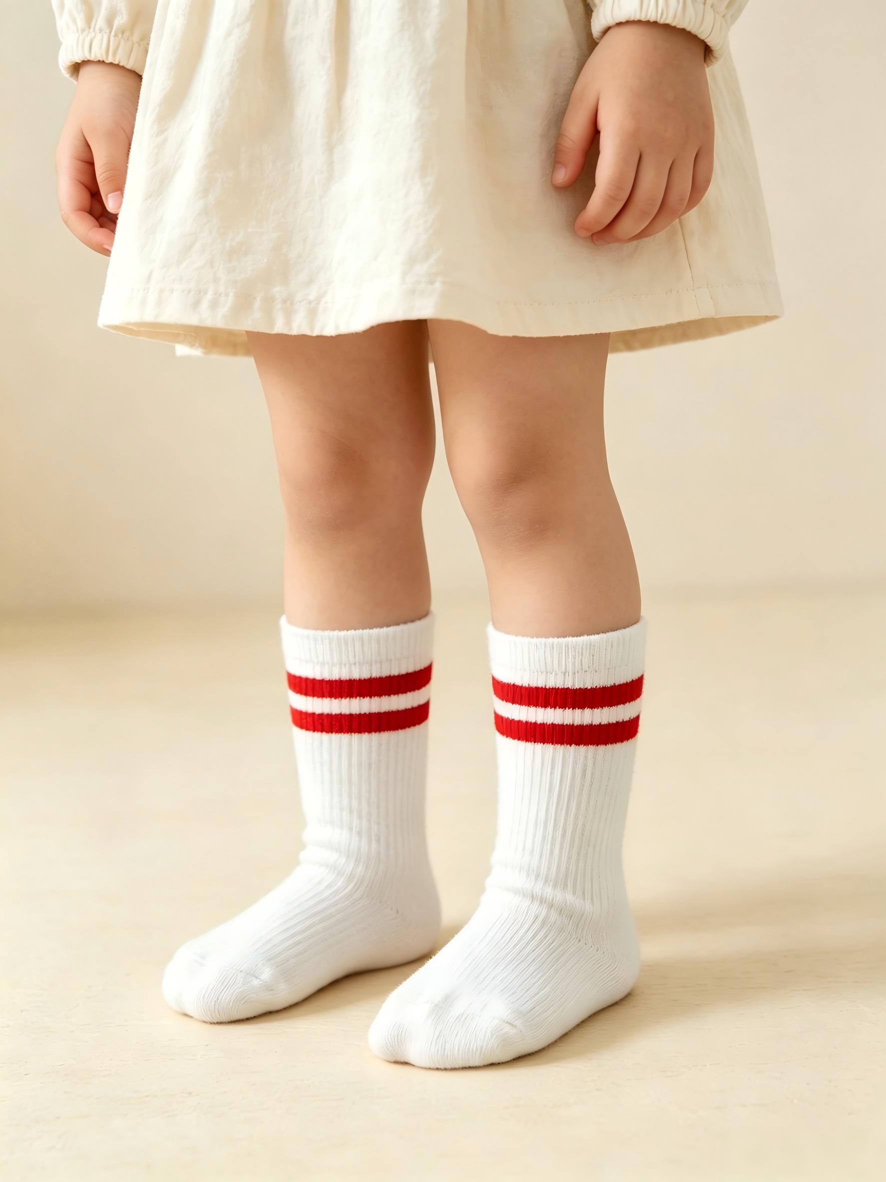 4-Pack Baby Toddler Striped Cr - Cotton Crew Sock Pack recensie en prijs