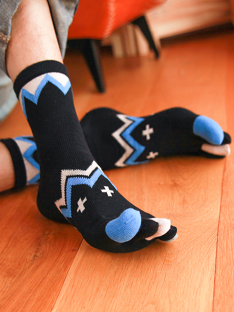 5 Pairs Four-season Pure Cotto - Toe Sock Split recensie en prijs