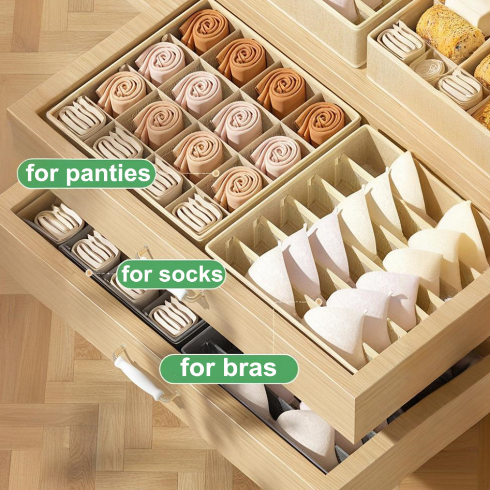 Underwear Storage Box for Bras - Sock Organizer Tray recensie en prijs