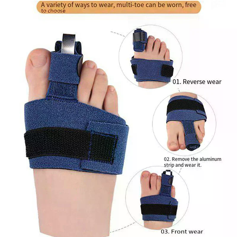 1Pcs Toe Corrector Toe Fractur - Ankle Brace Sock recensie en prijs