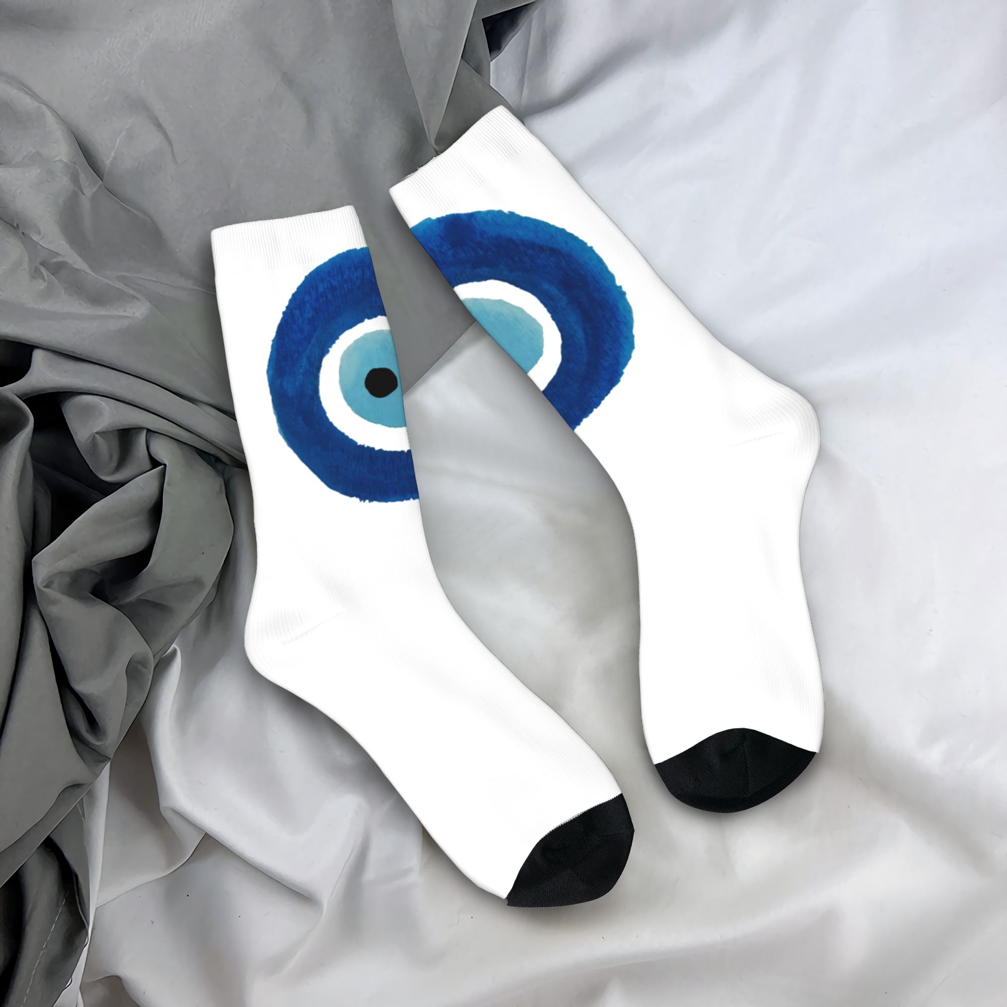 Custom Watercolor Evil Eye Naz - Dress Sock Men recensie en prijs