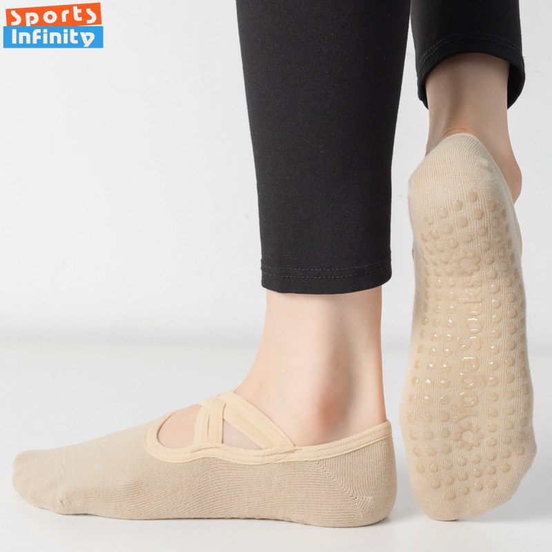 Fashion Cross Straps Backless  - Grip Sock Yoga recensie en prijs